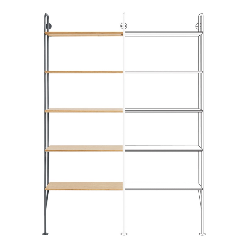 Hitch Add-on Bookcase