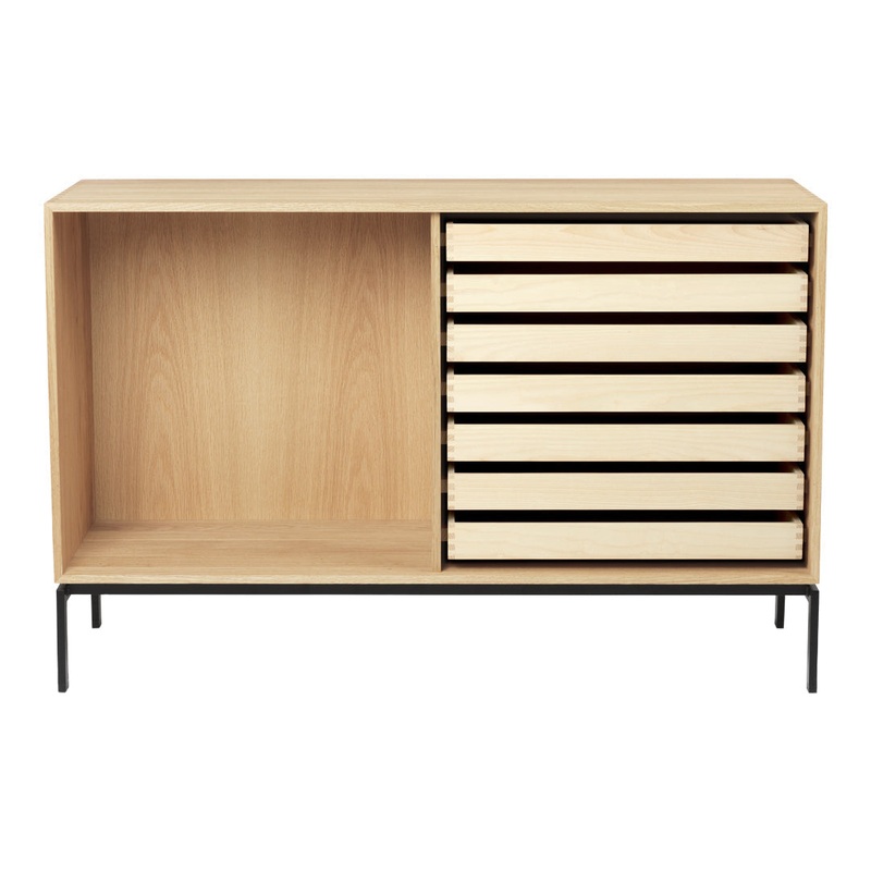 FK632110 Deep Standing Bookcase w/ 7 Trays