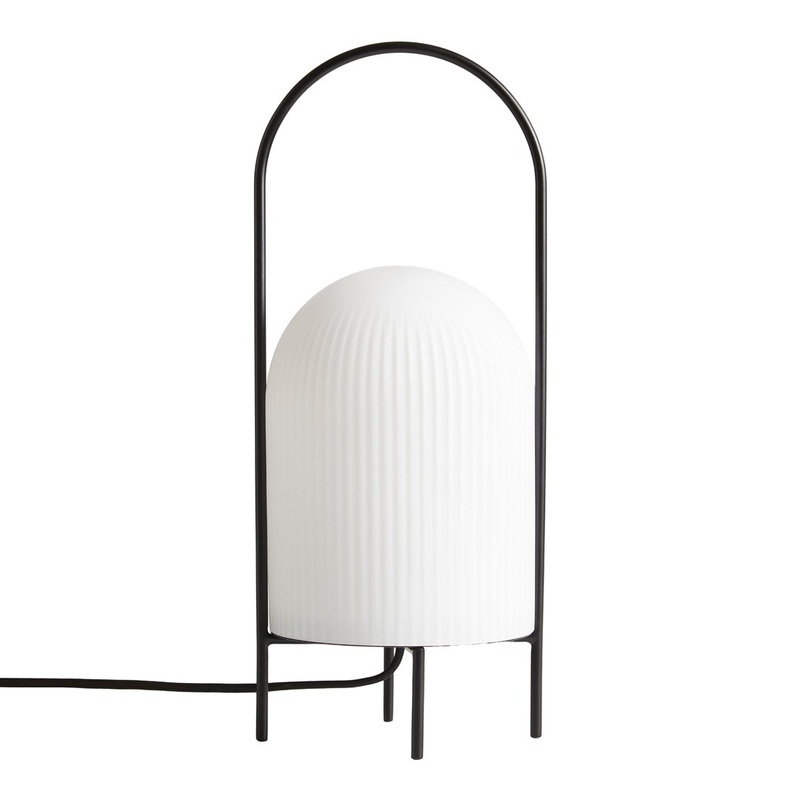 Ghost Table Lamp Black Painted Metal