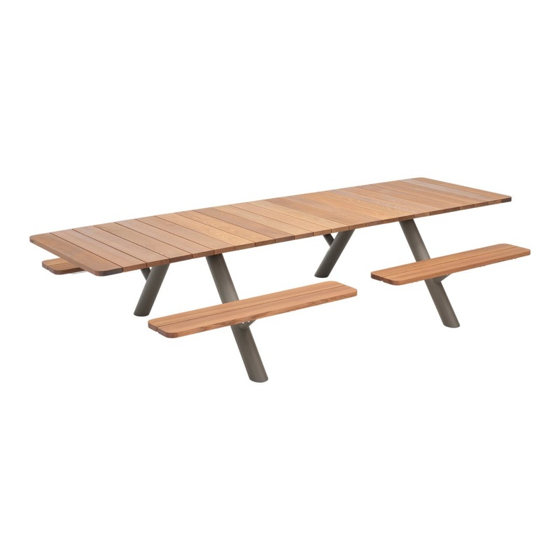 Panigiri Picnic Table Black (RAL 9005)