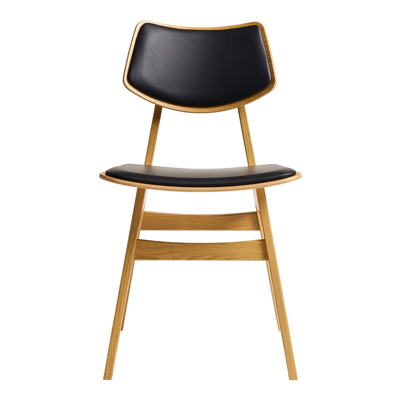 1960 Wood Side Chair – Seat & Back Upholstered