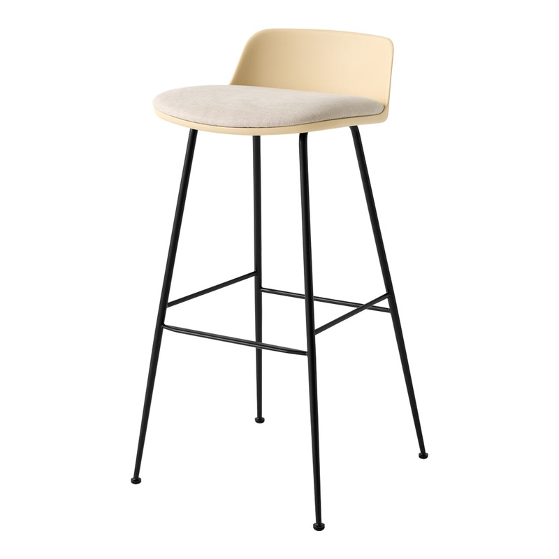 Rely HW87 Low Back Bar Stool – Seat Upholstered
