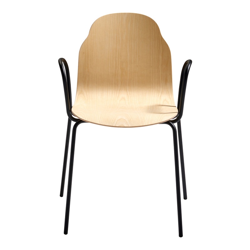 Body Armchair – Metal Leg – Stackable