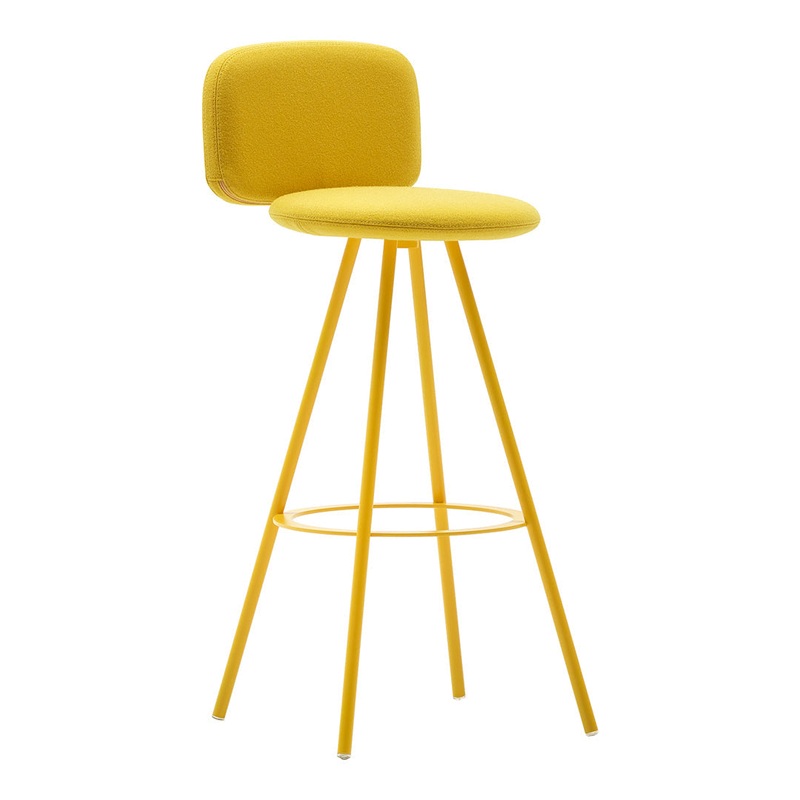 Spinni Counter Stool – Seat Upholstered