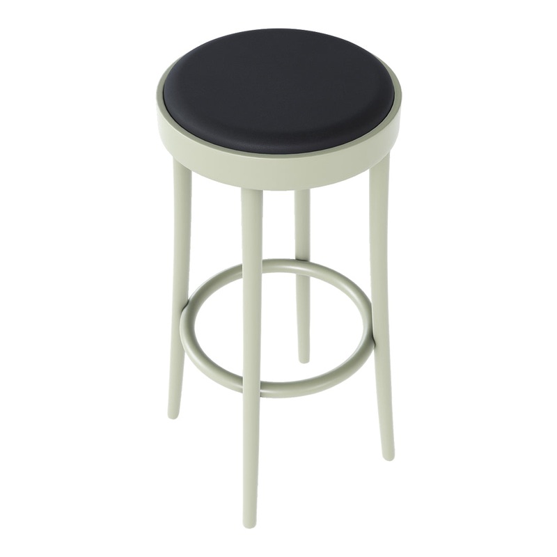 Barstool 822 – Upholstered – Beech Pigment Frame