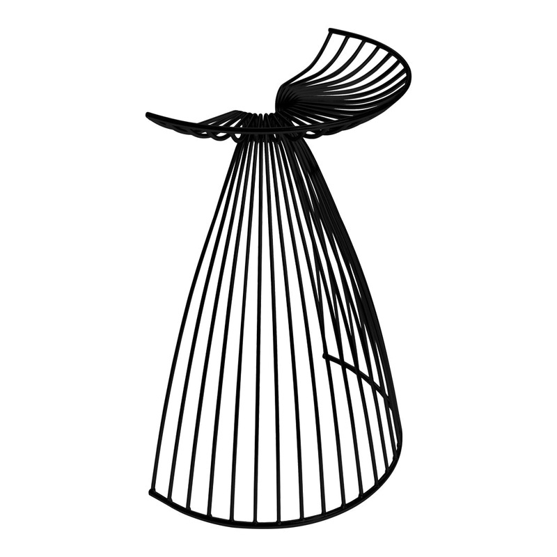 Angel Bar Stool Black