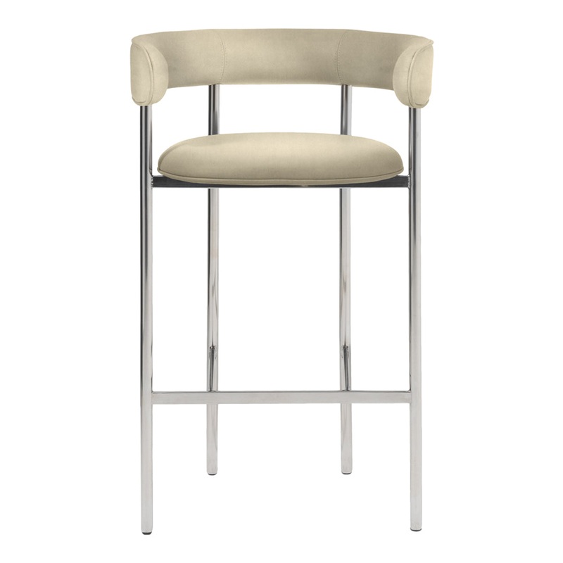 Font Counter Stool w/ Arms