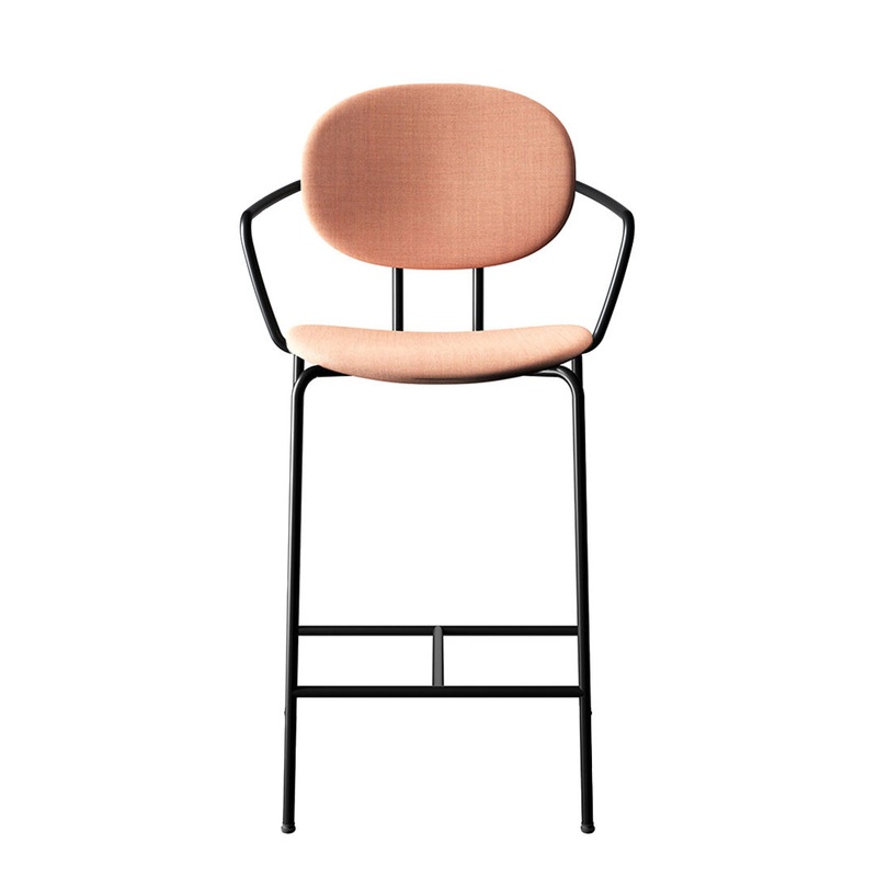 Piet Hein Bar Chair w/ Armrest – Upholstered
