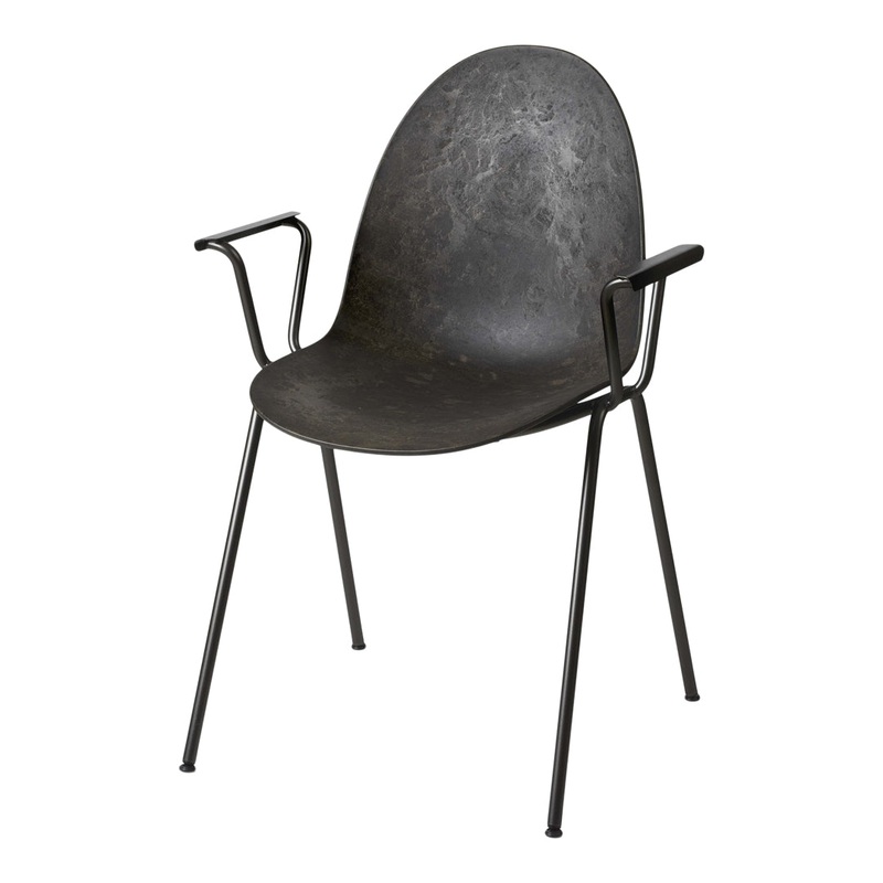 Eternity Dining Armchair Coffee Waste Edition – Black