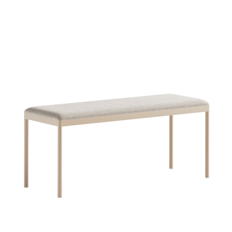 Twigz Two-Seater Caf Bench – Seat Upholstered