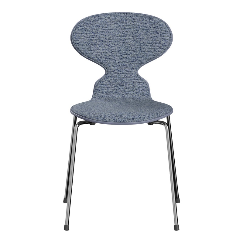 Ant Chair 3101 – Colored Ash – Front Upholstered