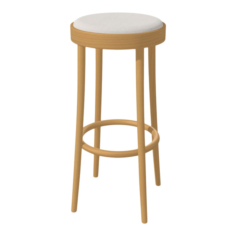 Barstool 822 – Upholstered – Beech Frame