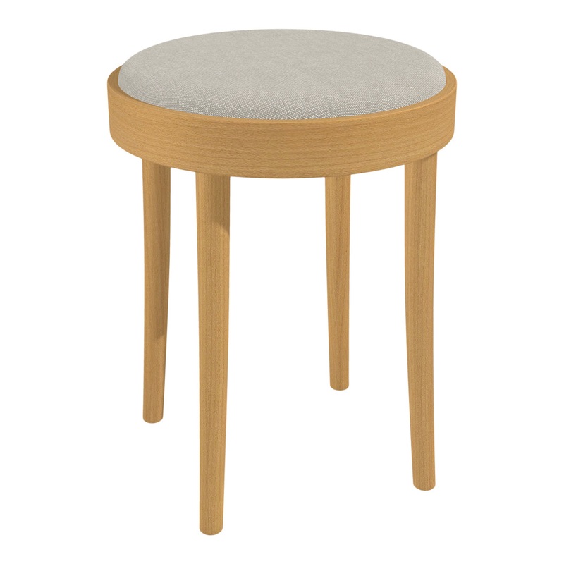Stool 822 – Upholstered – Beech Frame