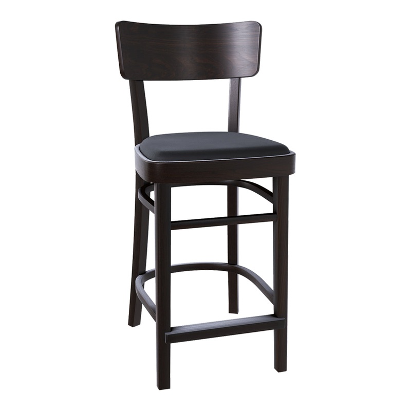Ironica Counter Stool – Seat Upholstered – Beech Frame