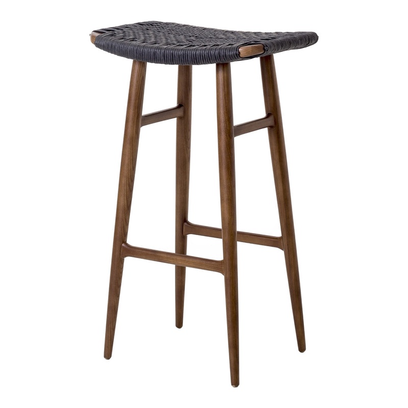 Freja Bar Stool – Paper Cord Seat