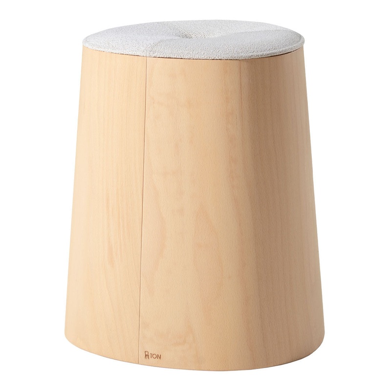 P.O.V. Stool – Upholstered – Beech Frame – Stackable