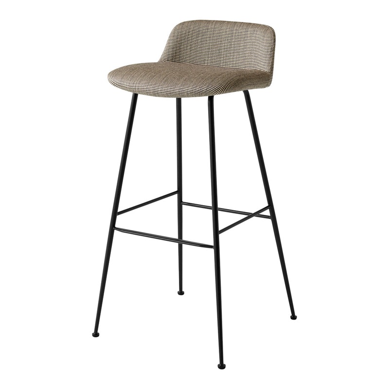 Rely HW88 Low Back Bar Stool – Fully Upholstered