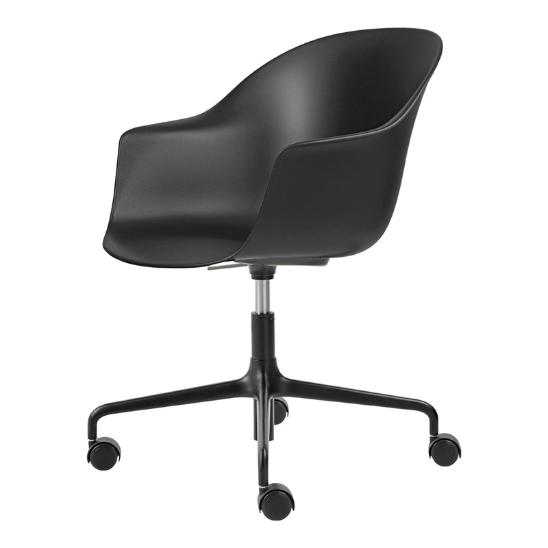 Bat Meeting Chair – 4-Star Base w/ Casters – Height Adjustable