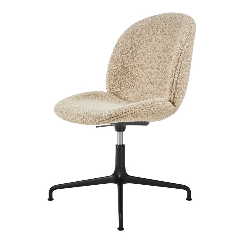 Beetle Meeting Chair – 4-Star Base – Height Adjustable – Fully Upholstered