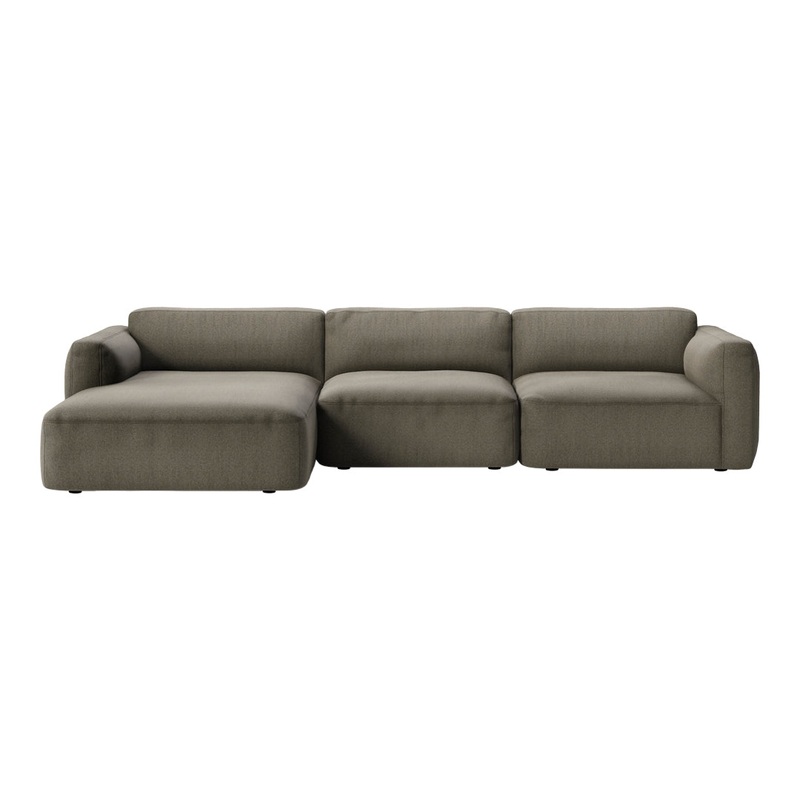Develius Mellow Models E & F – 3-Seater Sofa w/ Chaise