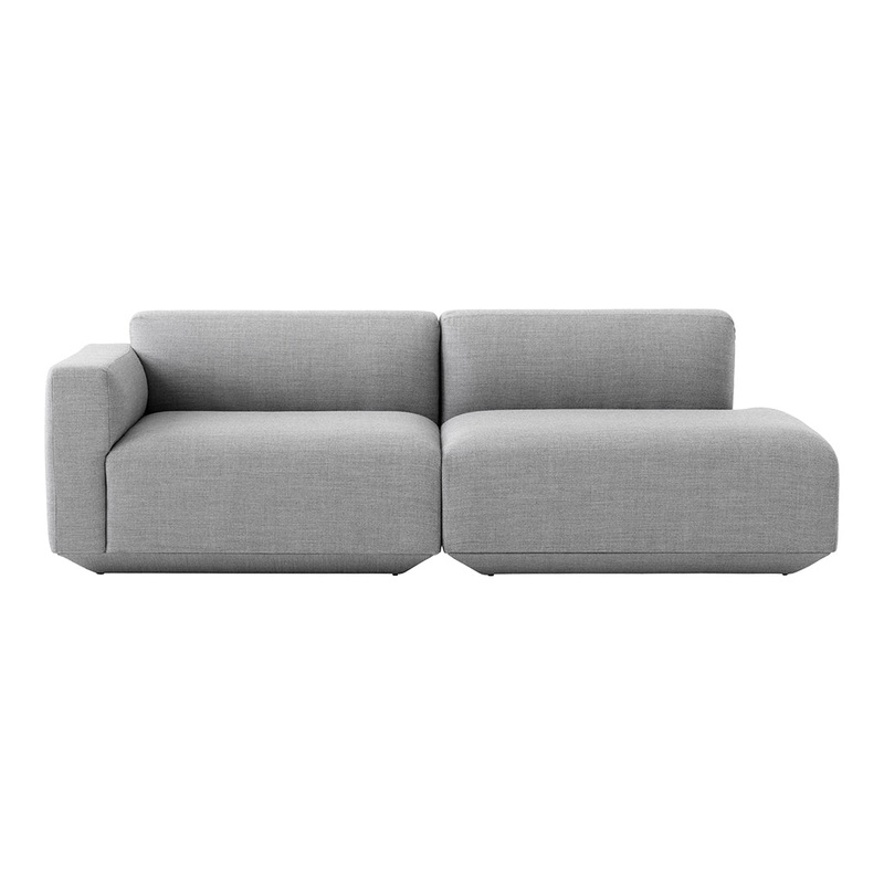 Develius Mellow Models G & H – 2-Seater Sofa w/ Open End