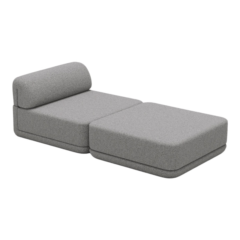 Cube Modular Sofa – Lounge & Ottoman Setup