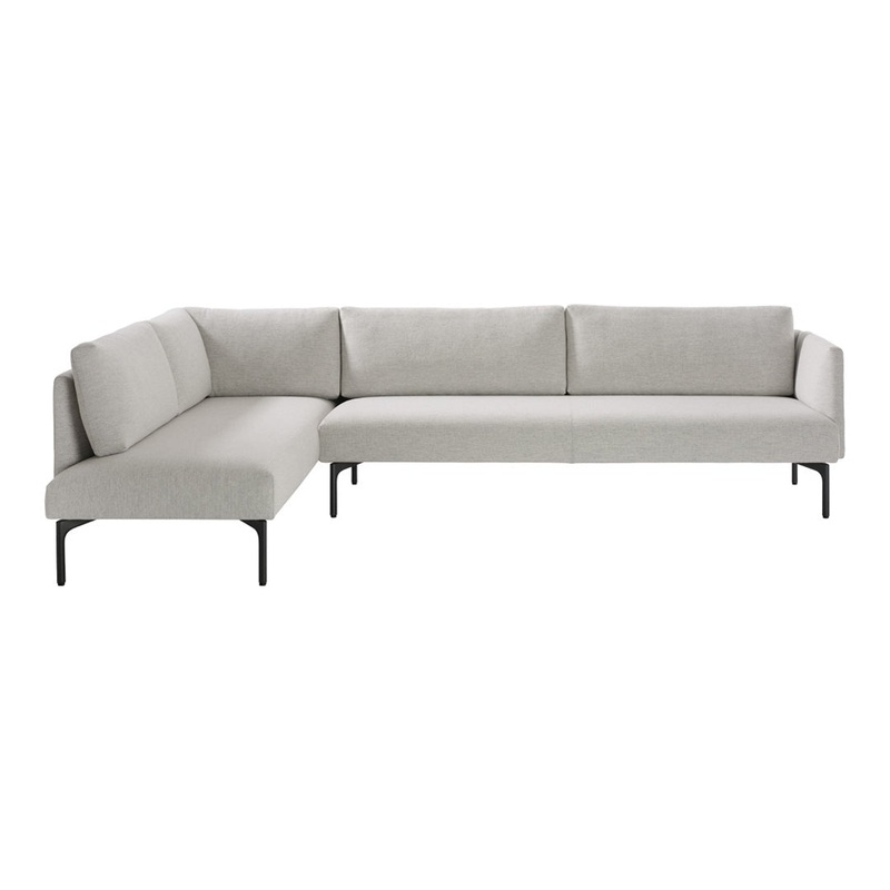 Arris Sofa – L-Shaped w/ Slender Arms (118.1″ W)