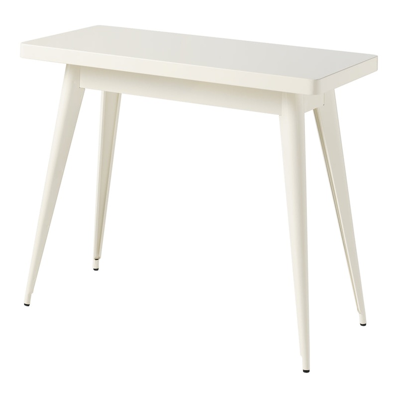 55 Console Table – Rectangle Pure White – Tolix