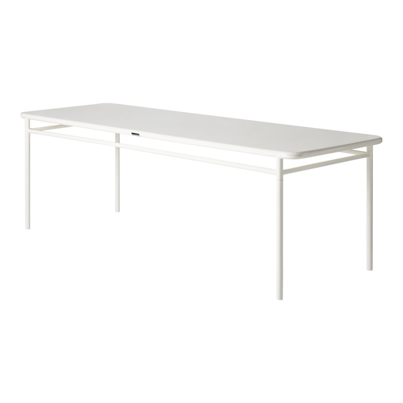 T37 Dining Table – Rectangle Pure White – Tolix