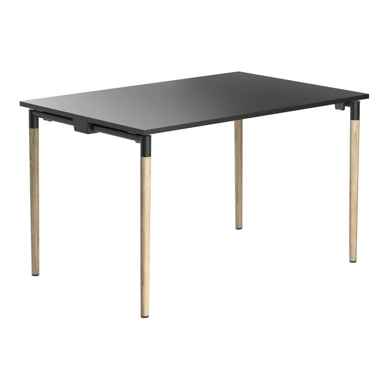 Tube Wood Folding Table