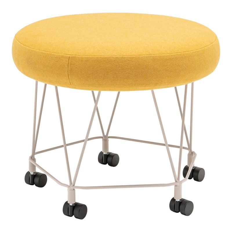 Pental Pouf w/ Casters