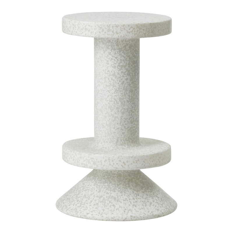 Bit Counter Stool White / White – Bit