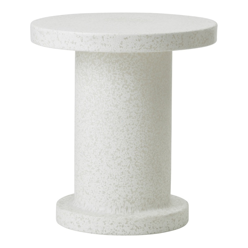 Bit Side Table White / White – Bit
