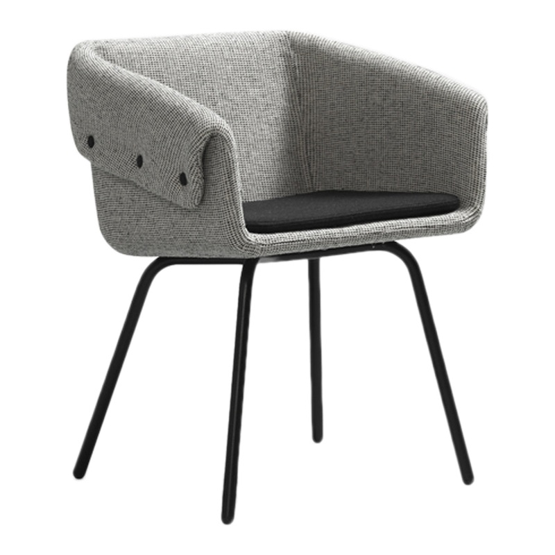 Collar Chair – Metal Base