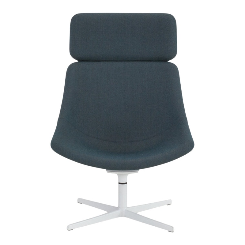 Auki Lounge Chair w/ Headrest – 4-Star Base