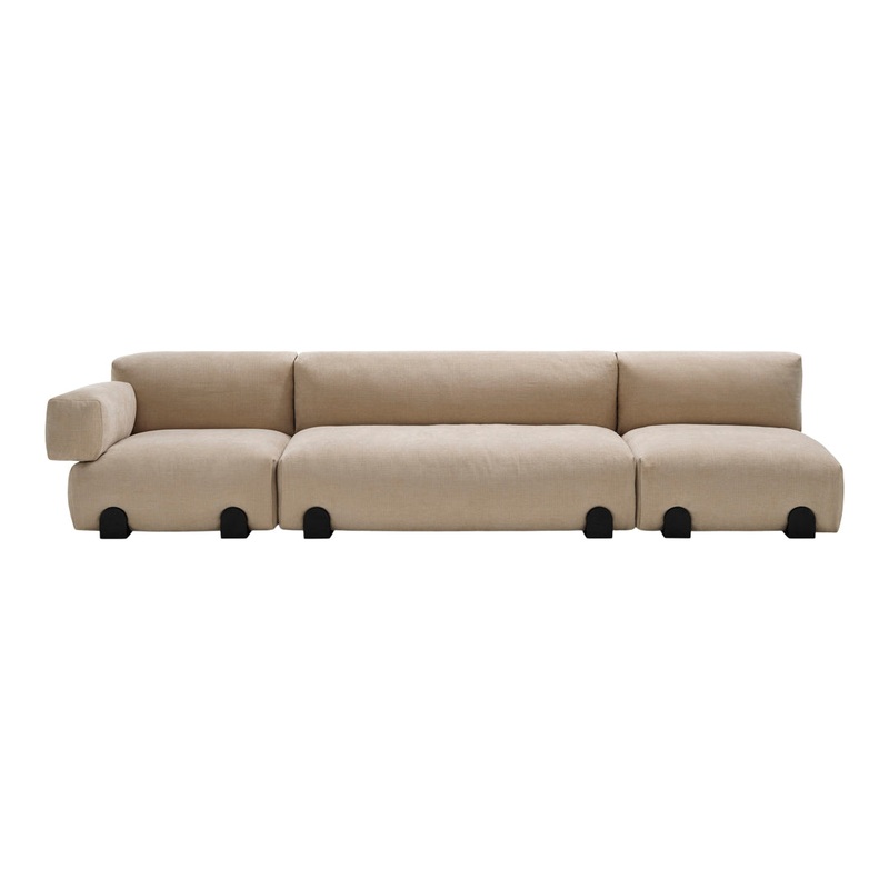 Simposio Three Seater Sofa Composition