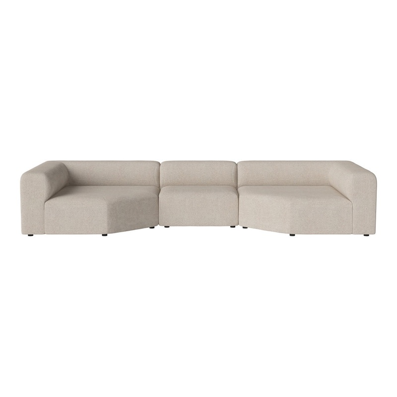 Angle 3-Seater Sofa w/ Large Corners