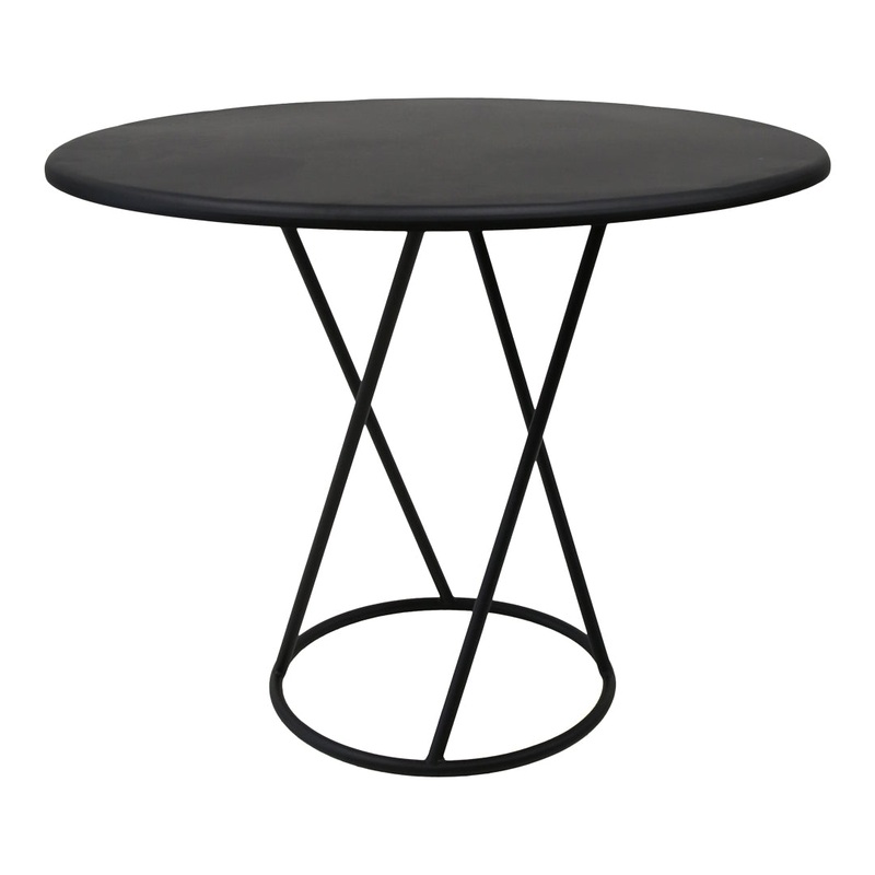Mestiza Outdoor Dining Table Black (Negro)