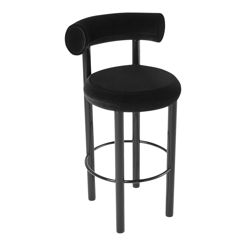 Fat Bar Stool – Wood Legs