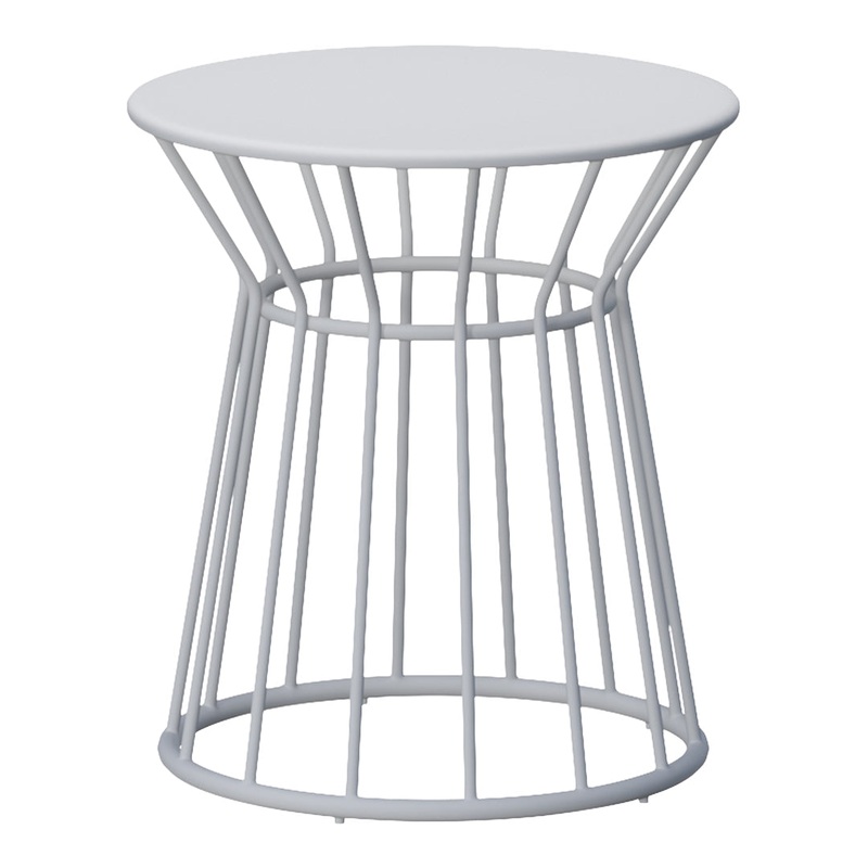 Basket Outdoor Side Table – Round