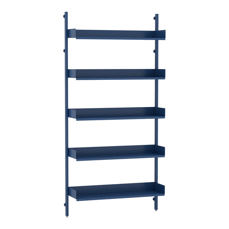 Slot Shelving System Blue