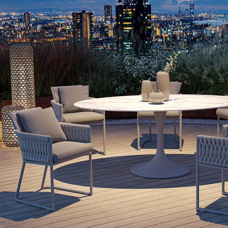 Korol Laminate Outdoor Dining Table