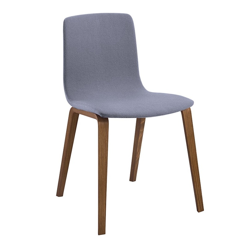 Aava Chair  Wood Base  Upholstered