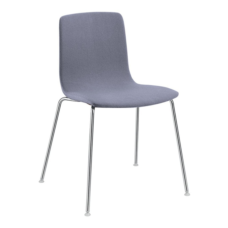 Aava Stackable Chair  Steel Base  Upholstered
