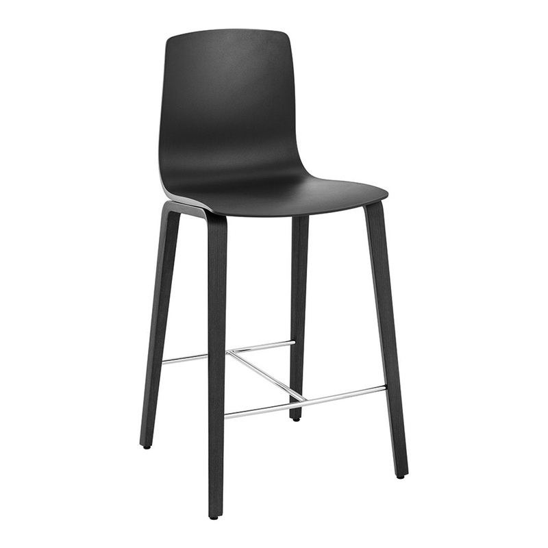 Aava Stool  Wood Base