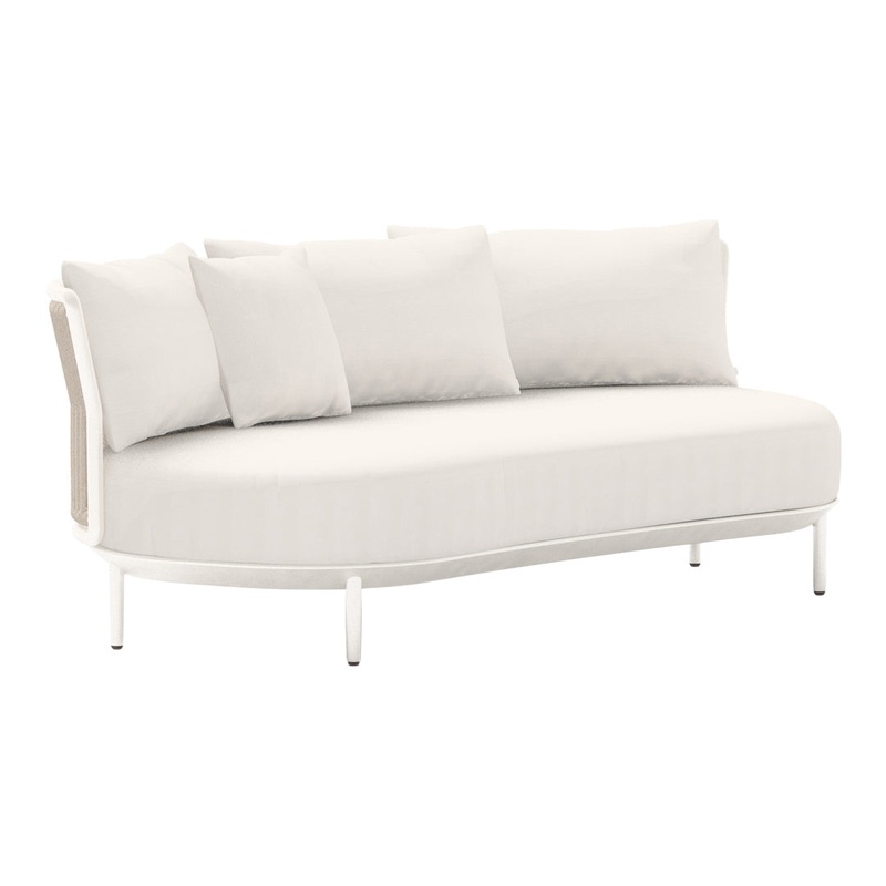 Amba Woven Outdoor Open End Sofa
