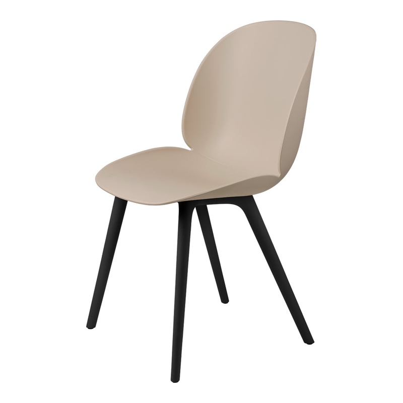 Beetle Dining Chair – Black Plastic Base