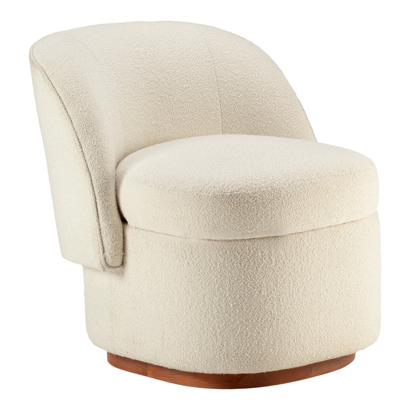 Bisou Lounge Chair w/ Swivel Base