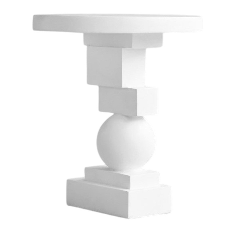 Artist Side Table Bone White