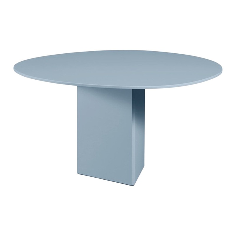 Albio Organic Dining Table w/ Lacquered Top